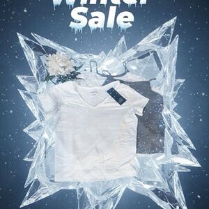 White and Gray V-Neck crop top shirts Women’s